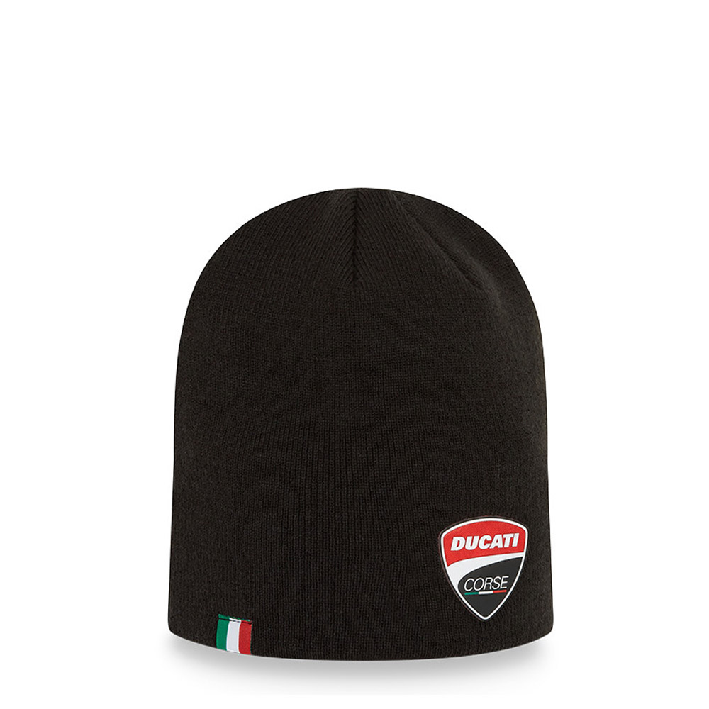 ducati-corse-rubber-logo-black-beanie-hat-60142911-right