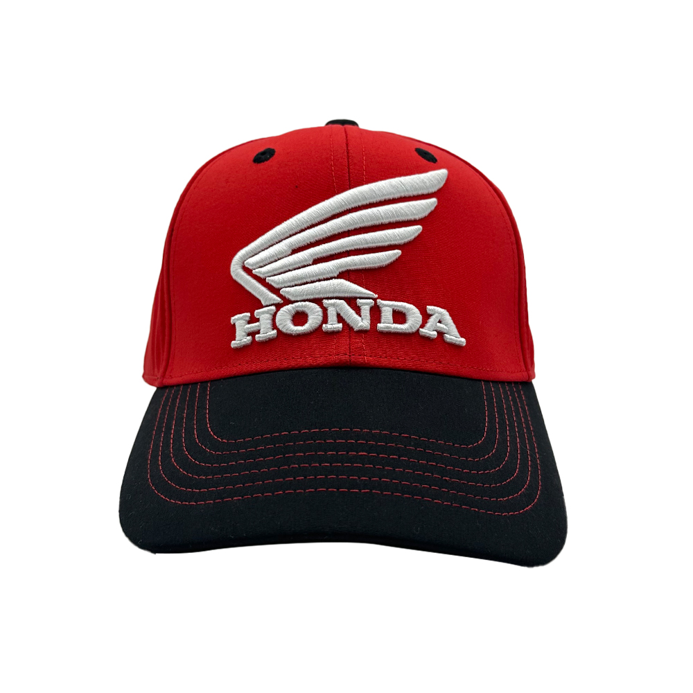 H23H-001 HONDA RED BASEBALL CAP V2