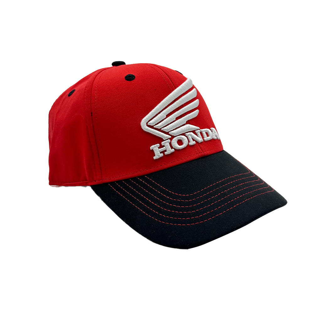 H23H-001 HONDA RED BASEBALL CAP V6