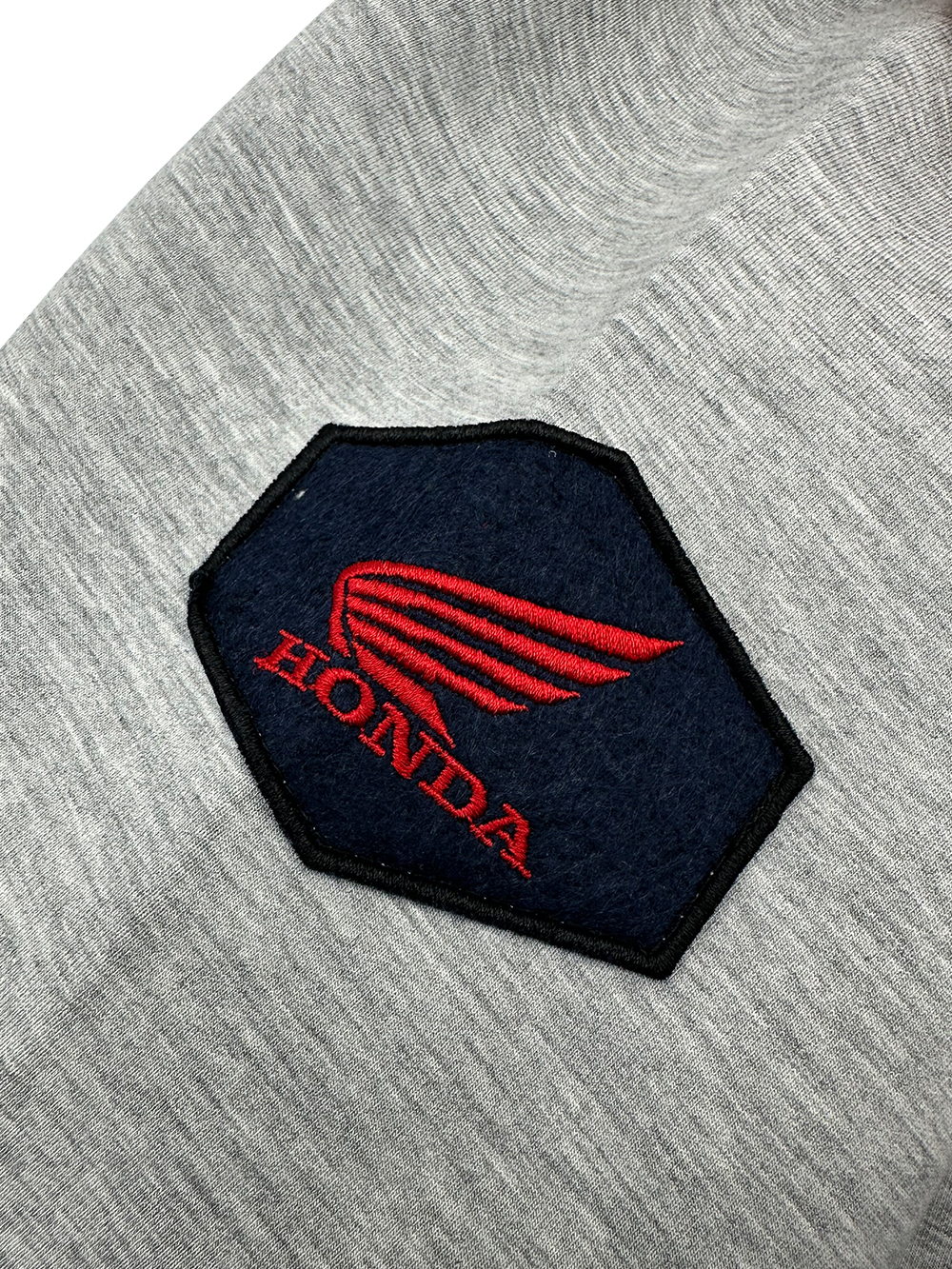 H23U-005 HONDA HOODY GREY V2