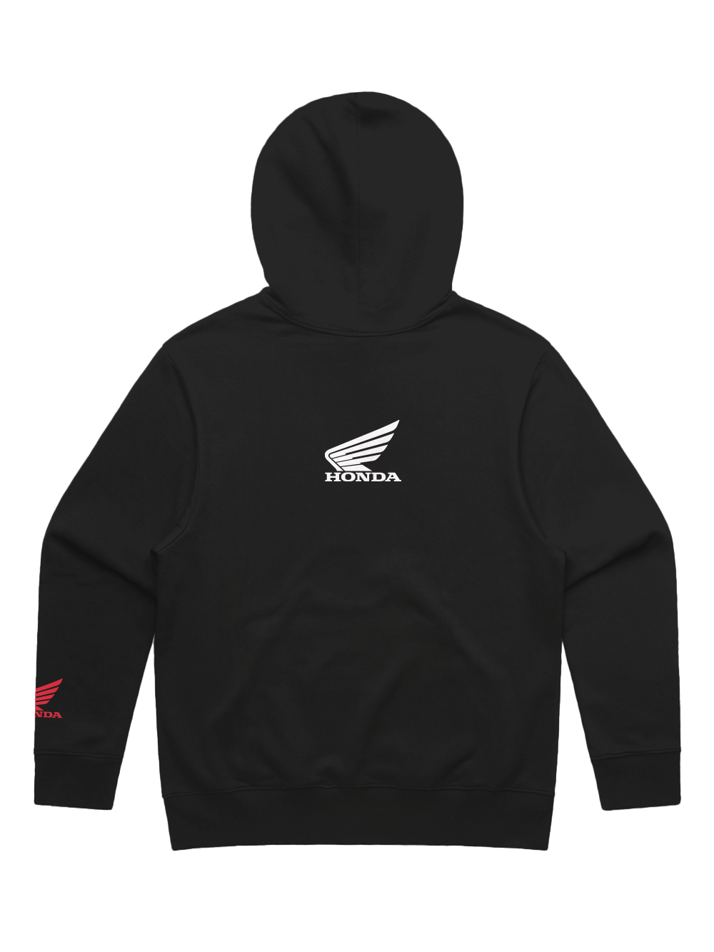 H23U-006 HONDA BLACK HOODIE BV